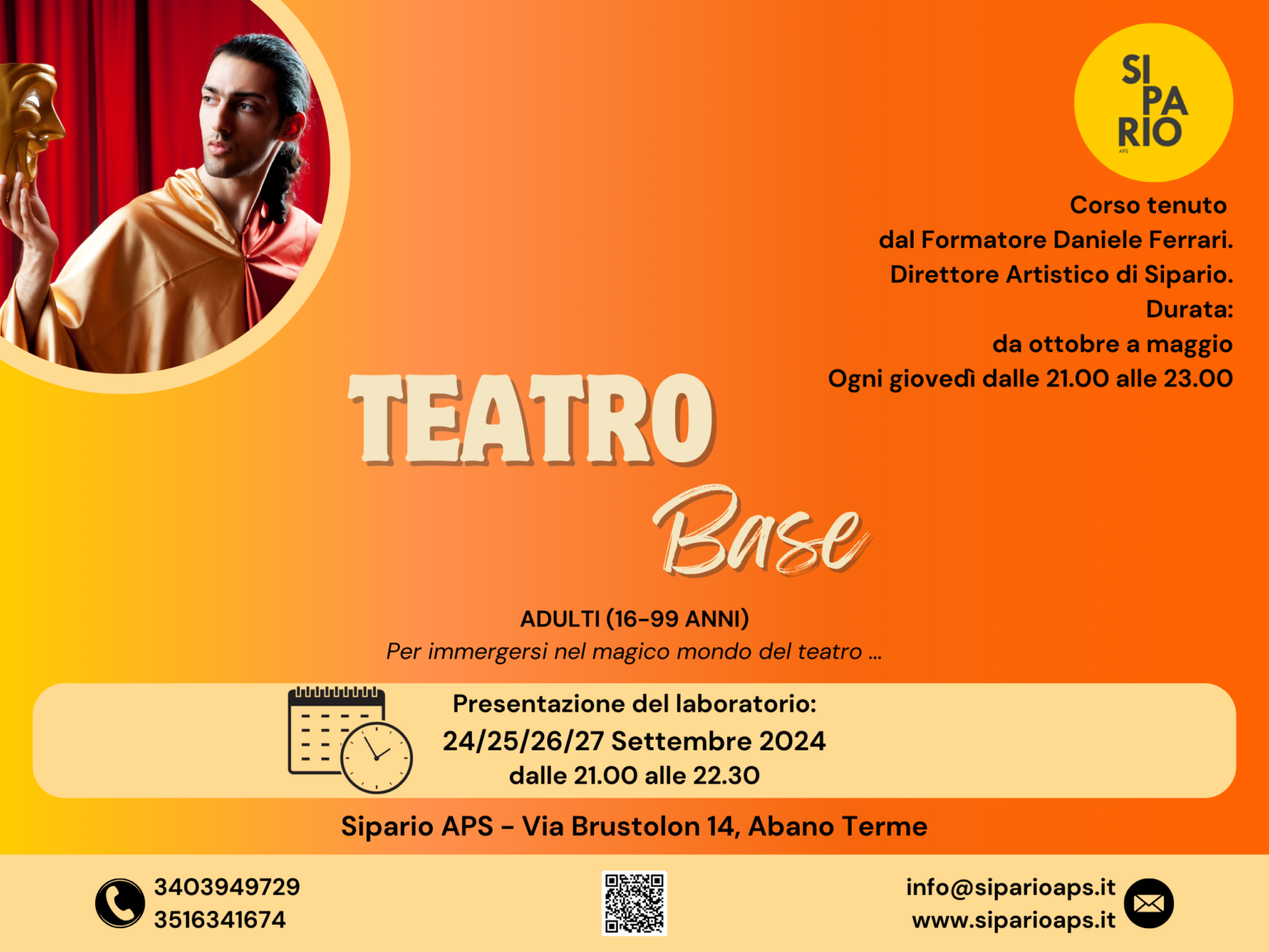 Presentazione del Laboratorio di Teatro Base